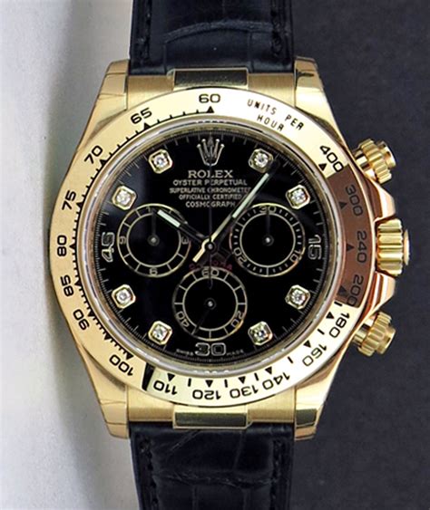 rolex gold with black strap|Rolex strap names.